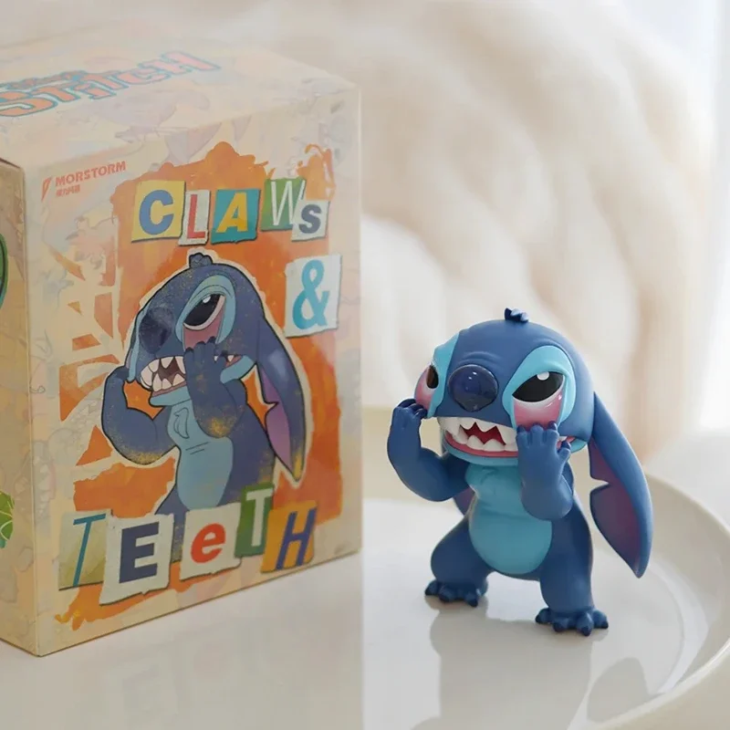 

15cm Disney Stitch Figure Cartoon Tidal Suit Lilo & Stitch Decoration Handmade Ornaments Birthday Gift For Girl Toy