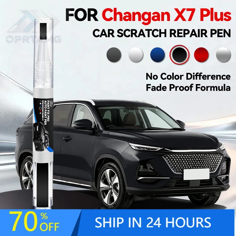 Bolígrafo de pintura para reparación de arañazos de coche, accesorios de bricolaje para automóviles, azul, blanco, gris, para Changan X7 PLUS 2