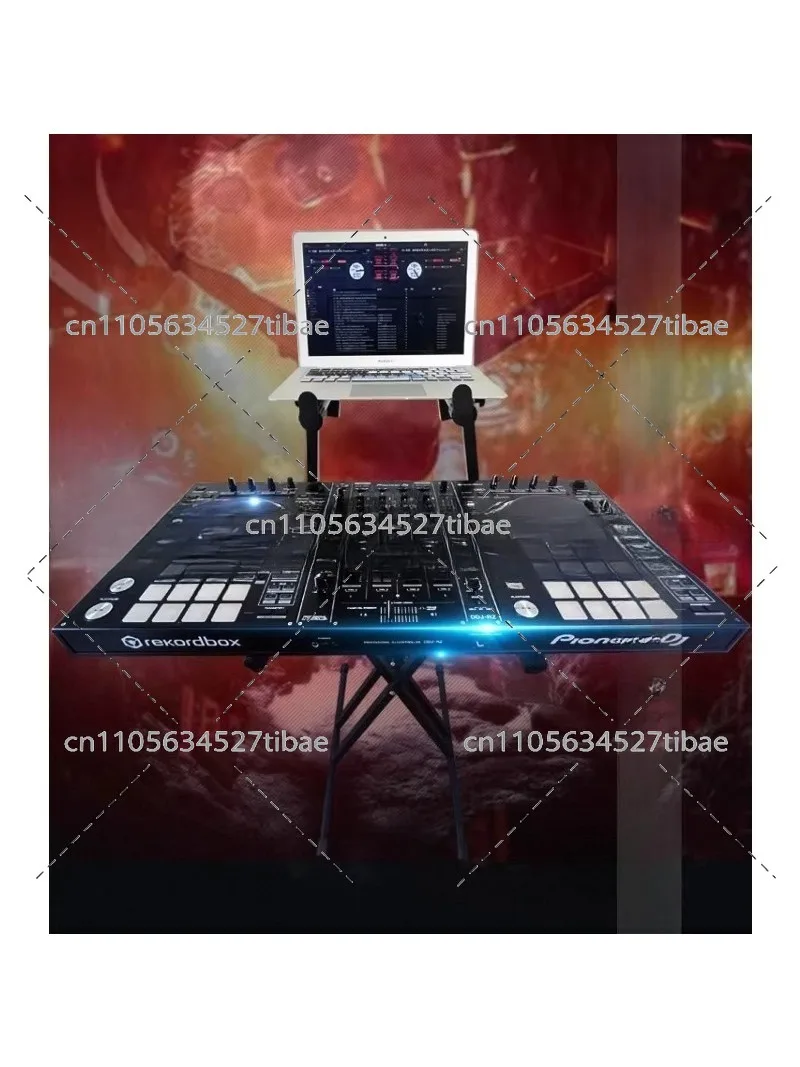 DJ Controller Stand for Digital Mixer, Air Case Flight Case, Keyboard, Piano, X-Type Double Wind Instrument Stand