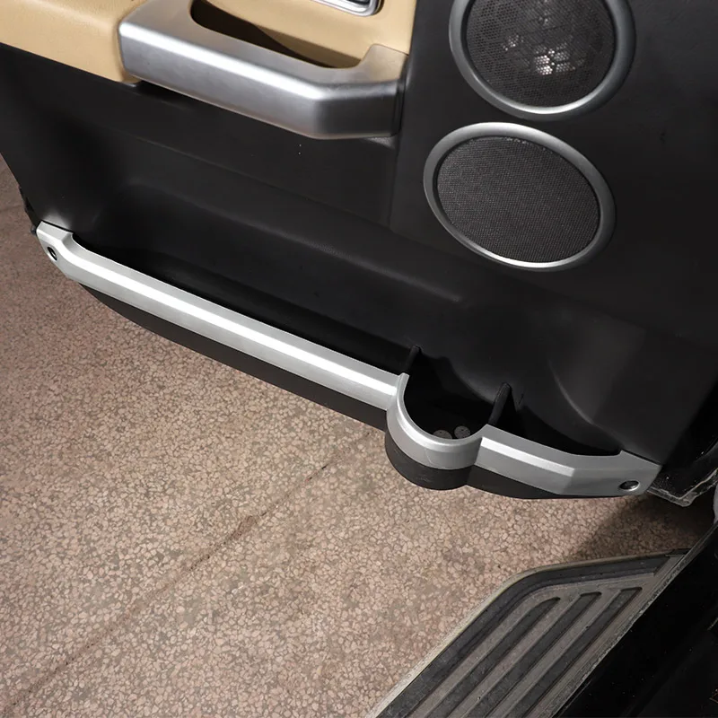 

For Land Rover Discovery 3 LR3 2004-2009 Car Styling ABS Silver/Black Car Door Decorative Strips Trim Stickers Car Accessories
