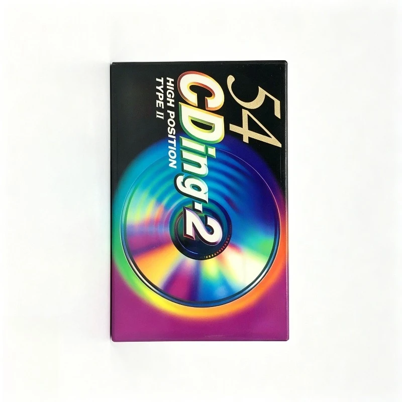 100% Original New For TDK cding2 1995 Version 60 Minute Class II Blank Tape