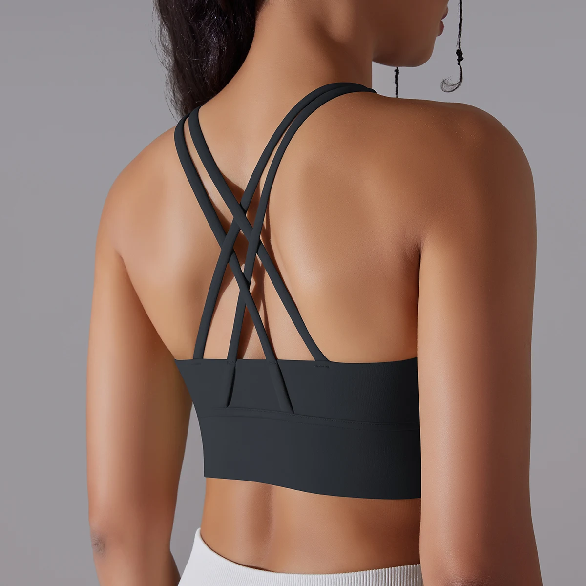Frauen Yoga BraTank Tops für Fitness Nacktes Gefühl Sport Bh Gym Weste Frauen Leibchen Workout Unterwäsche Sportswear Outfit – Detail 27