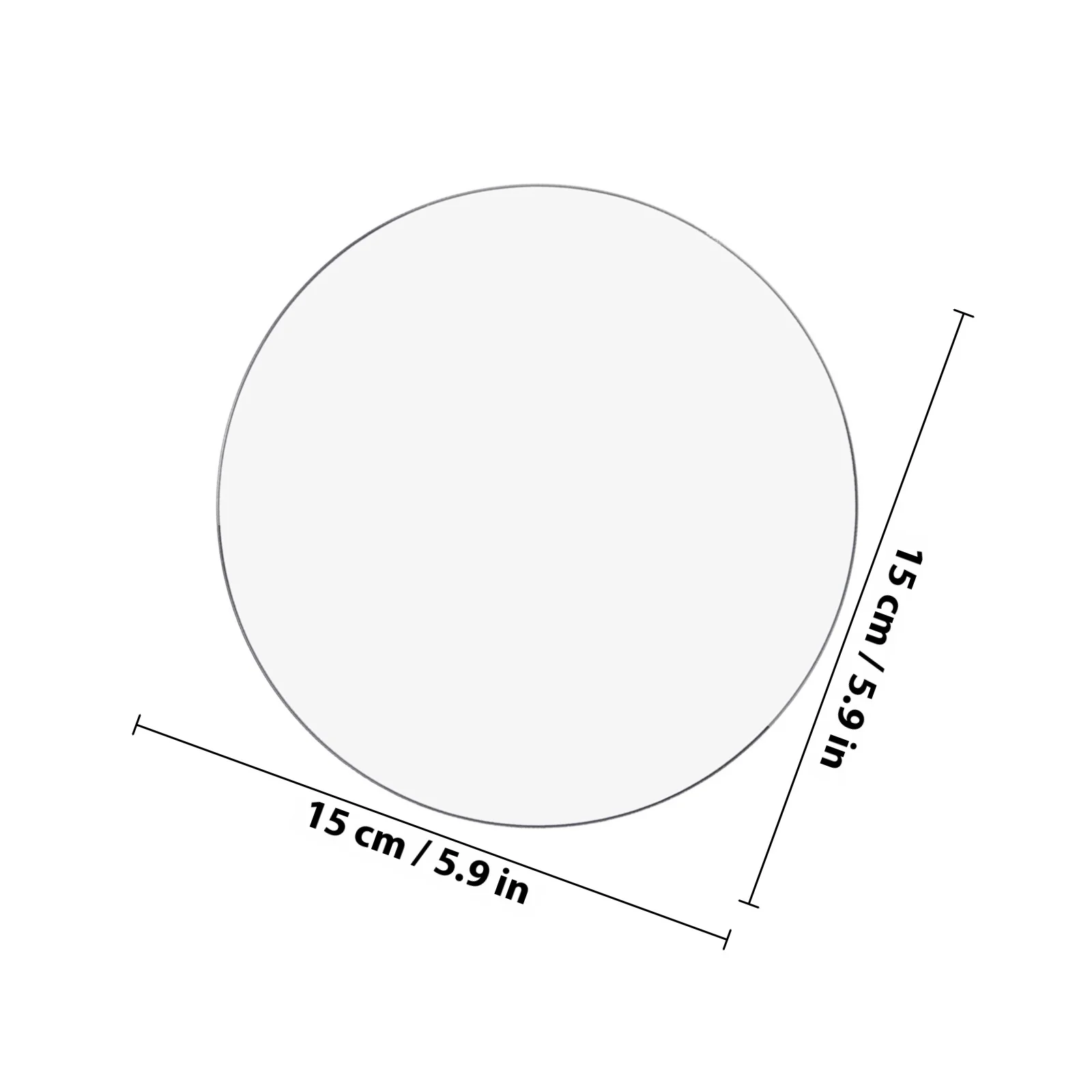 مرآة محدبة مضادة للسرقة بزاوية واسعة للبقع العمياء في الزاوية، مرآة أمان خارجية لوقوف السيارات على الطرق، مرآة أمان المرور #3