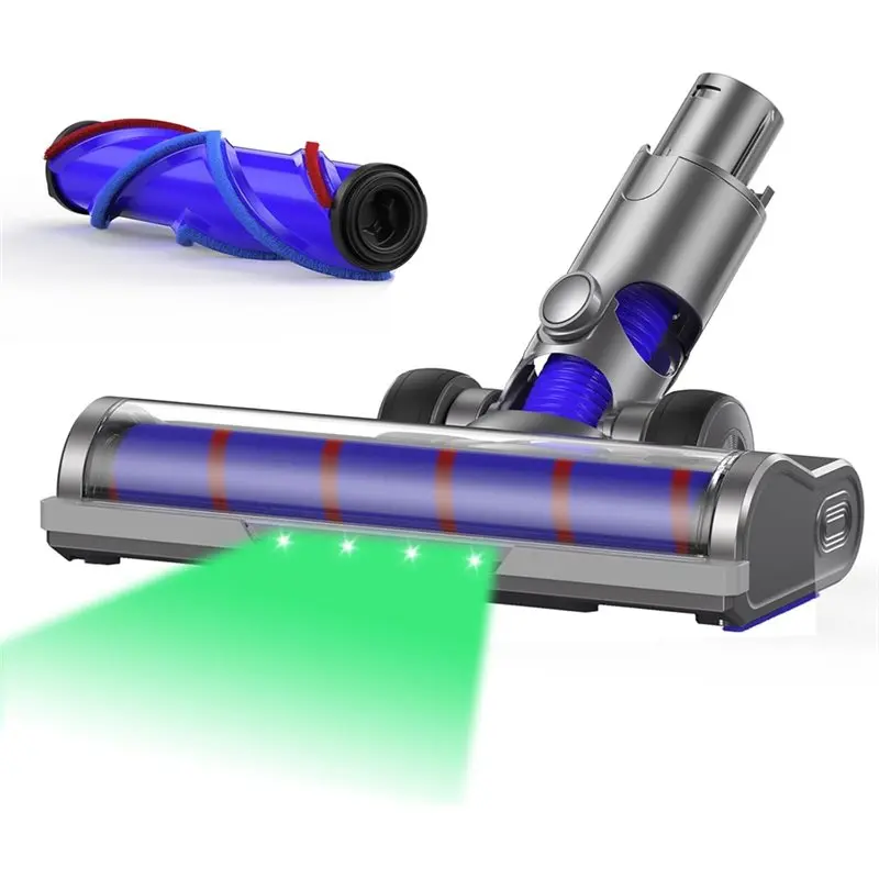 

Сменная насадка для пылесоса Dyson V6 DC59, насадки для пылесосов Dyson, мягкие и V-образные щетки-ролики для твердых полов и ковров.