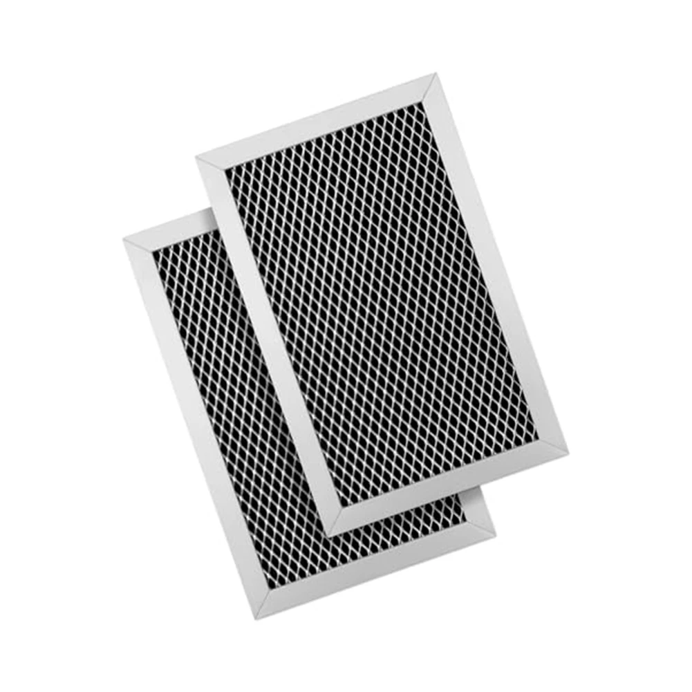 

2pcs Filter Activated Carbon Filter Kitchen Use Grease Capture High Temperature Resistance Optimal Air Filtration