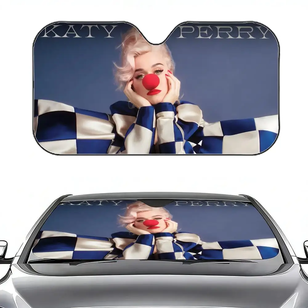

Солнцезащитный козырек для автомобиля K-Katy P-Perry 143, выдвижной, для лобового стекла, защита от УФ-лучей, накидка на окно