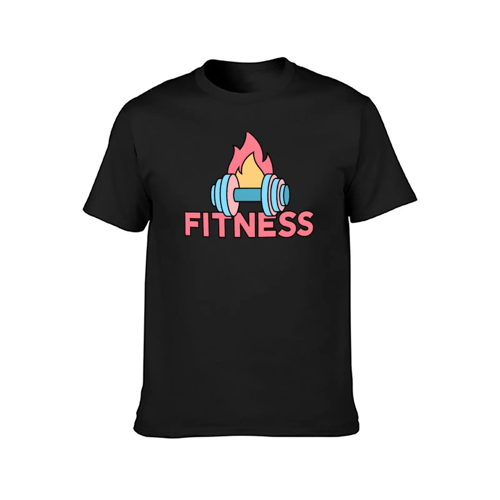 Dumbbell Fitness: Stylish Gym Enthusiast's Delight! T-Shirt sports fans summer clothes mens t shirts casual stylish