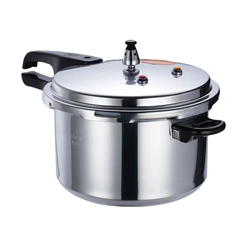 Authentic Thickened Aluminum Alloy Pressure Cooker with Explosion-proof Feature for Gas and Induction Cooktops