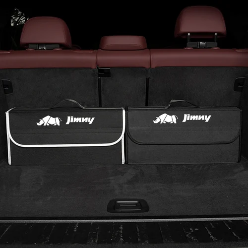 Imagen 2 del producto Caja organizadora de maletero de coche, bolsa de almacenamiento plegable de gran capacidad para Suzuki Jimny Swift Grand Vitara Ignis Kizashi SX4 Scross Alivio