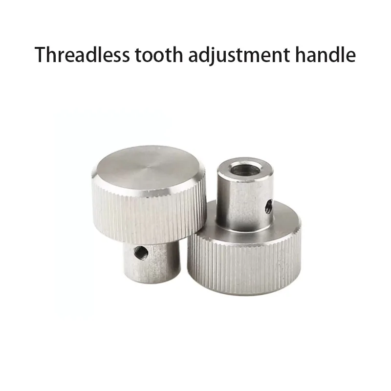 Stainless steel adjustment handle M3M4M5M6 knurled handwheel handle fine adjustment nut knob hand twist nut