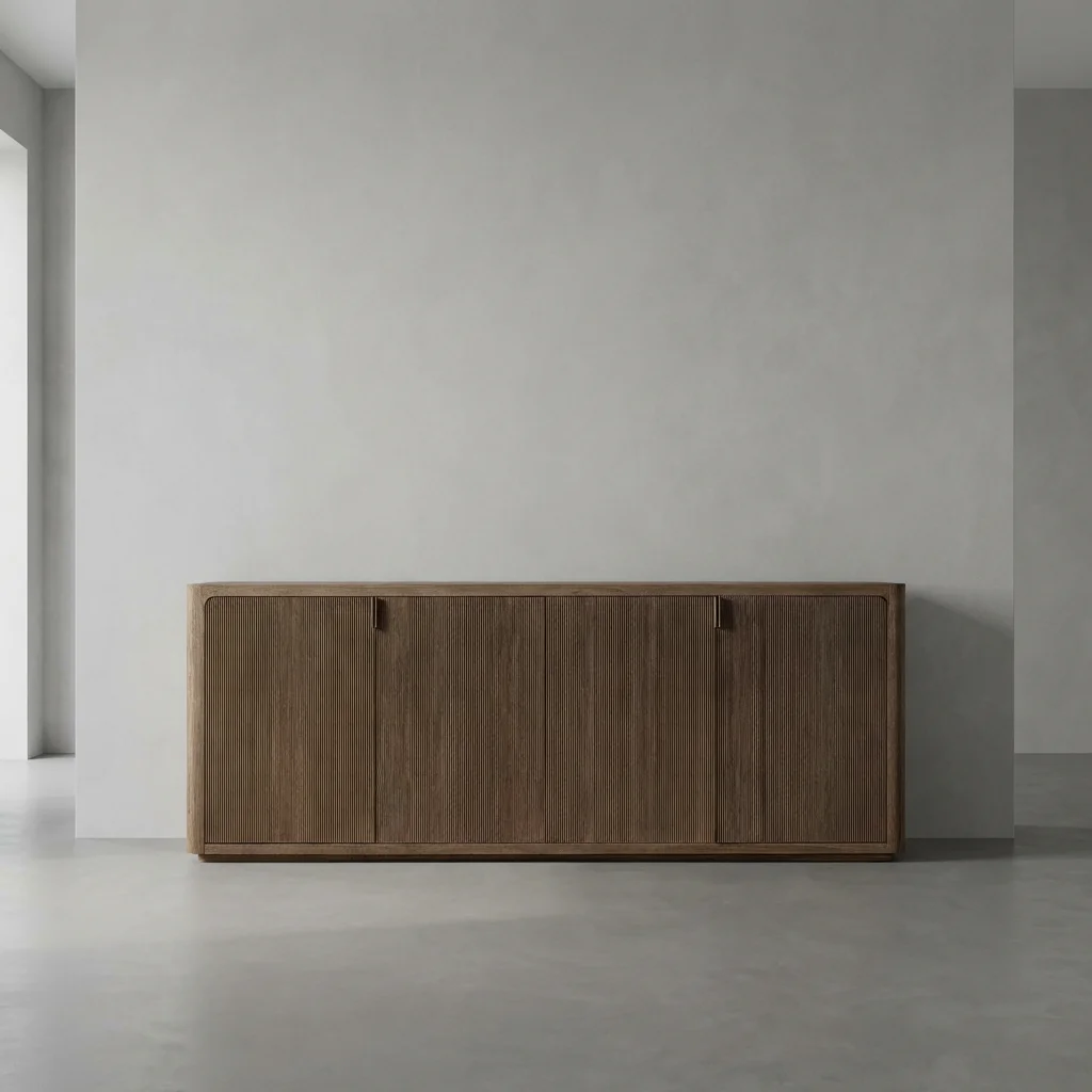 

Antique Modern Solid Wood Durable Handmade Display Cabinet Storage Sideboard for Dining & Living Room Home Furniture