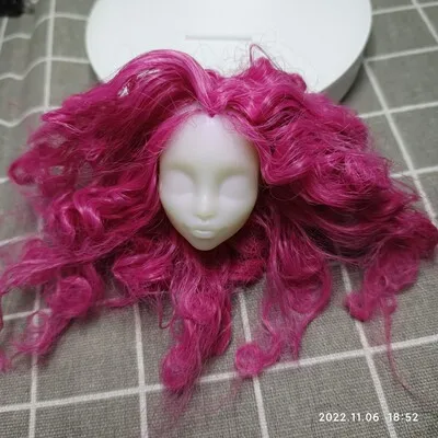 1/6 Makeup Doll Head Girl Dressing DIY Toy Parts Children Favor dongcheng san doubao