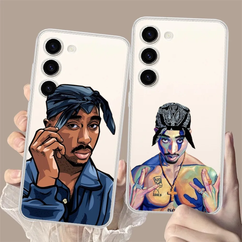 Rapper 2Pac Phone Case for Samsung Galaxy S8 8S G950F G950 A91 A80 A73 5G A72