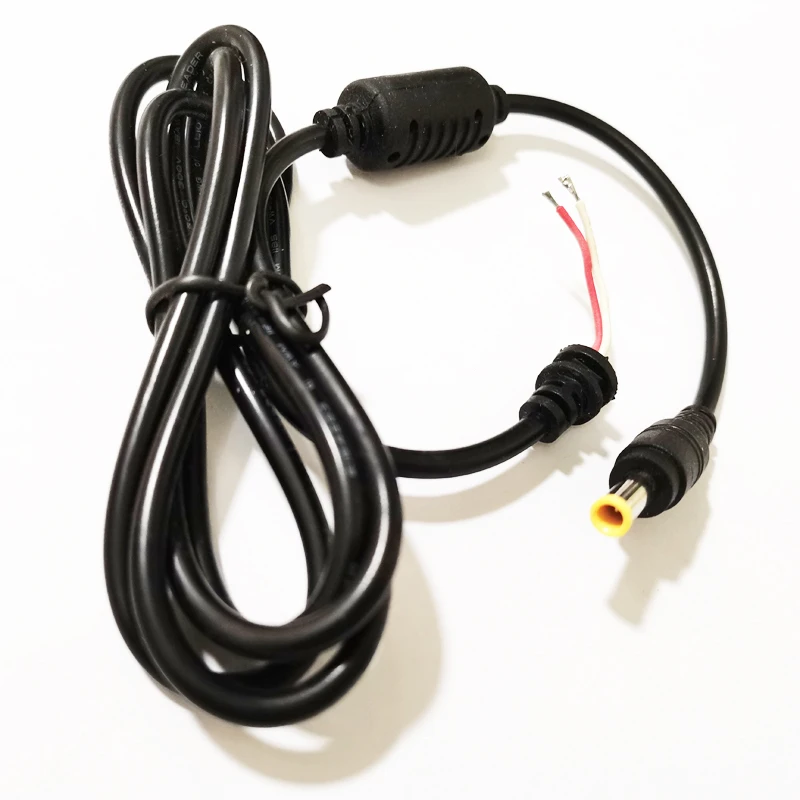 NCHTEK DC Power Supply 5.0x3.0mm Male Tip Plug Connector with Cable For Samsung Laptop Notebook, 5.0x3.0 Male/1PCS