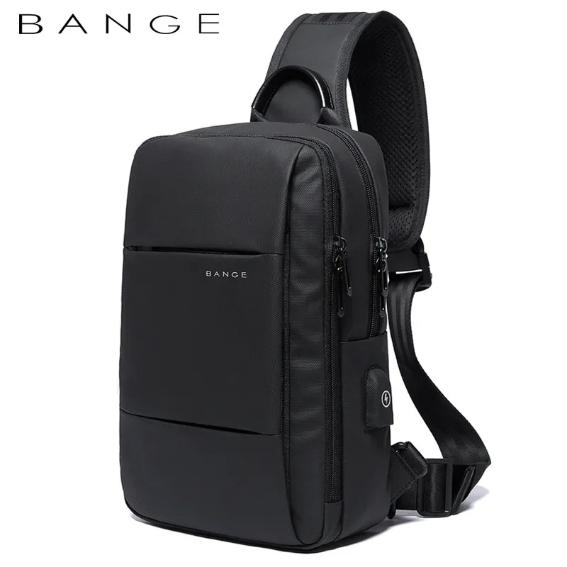 Bange Fashion Sling Men Travel Waterproof Leisure Business Chest Sports Packs Messenger Shoulder Running Bag ragazzi da uomo