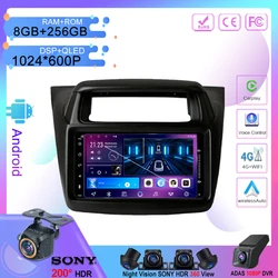 Car DVD Android 13 Wireless Carplay per Mitsubishi Pajero Sport Triton 2014 Auto Radio Multimedia Player navigazione GPS NO 2din