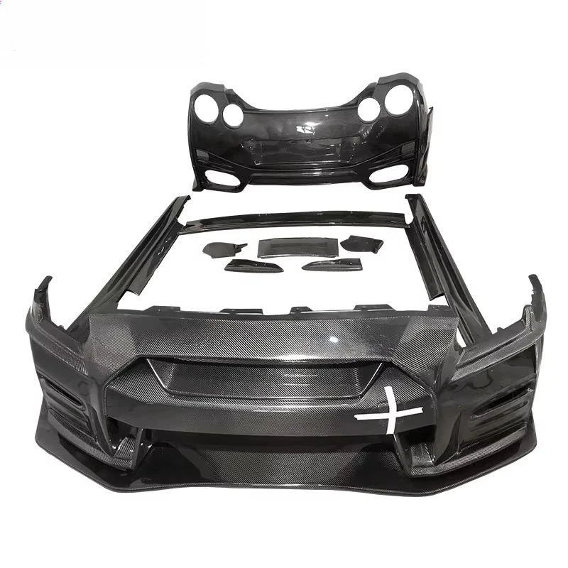 Carbon Fiber Mixed Fiberglass  Body Kit Nismo Body Shell Conversion Kit for 2008-2023