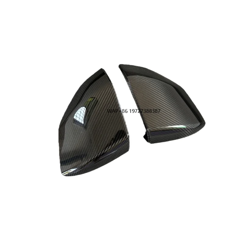 

Upgraded OEM Style Dry Carbon Fiber Mirror Cover and Rearview Mirror Housing for Revuelto Body Kit