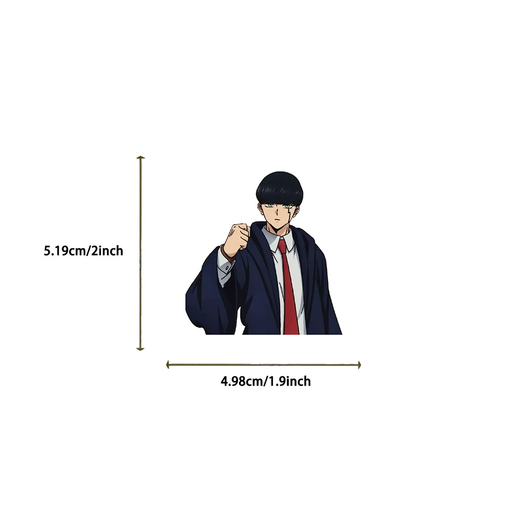 10/30/50 قطعة انمي ياباني Mashle ماجيك والعضلات ملصقات مقاوم للماء DIY بها بنفسك دفتر الهاتف المحمول كول الكرتون الشارات الديكور