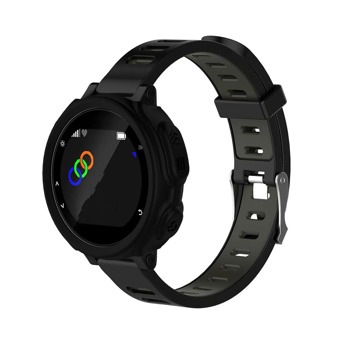 

1Pcs Smart Watch Protective Case Full Front Coverage Drop Bump Shock Proof Cover for Forerunner 235 Elegant Luxury Design