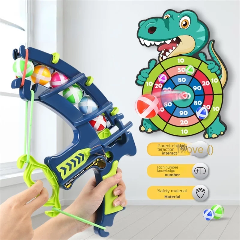 

Children 'S Catapult Sticky Ball Baby Indoor Dart Plate Boys Educational Throwing Paste Darts Sticky Ball