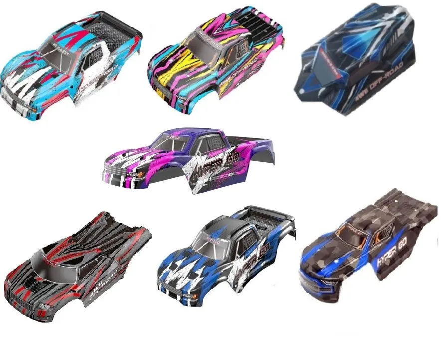 MJX Hyper Go spare parts 16207 16208 16209 16210  H15H H16E 1/16 Brushless R/C Truck parts body shell