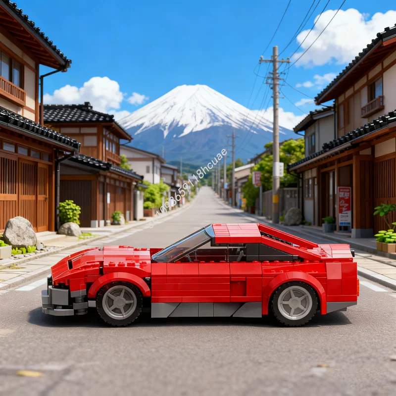 320 قطعة MOC بونتياك فييرو سيتي أبطال نموذج ألعاب البناء كتل هدايا عيد الميلاد العمارة فكرة إبداعية عيد ميلاد الاطفال #1