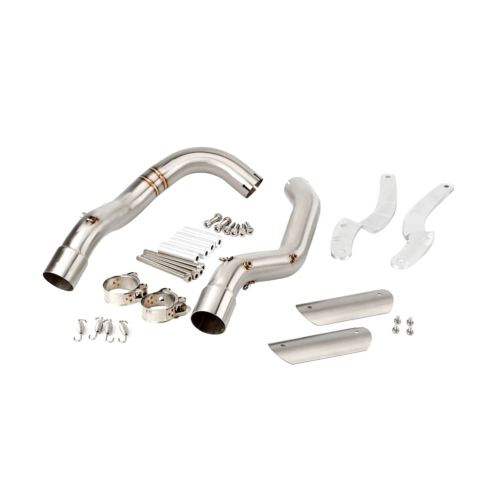 For Honda VTR 1000 F Superhawk/ Firestorm1997 1998-2006  Escape Slip-on Motorcycle Exhaust Muffler High Level Mid Link Pipe 51MM