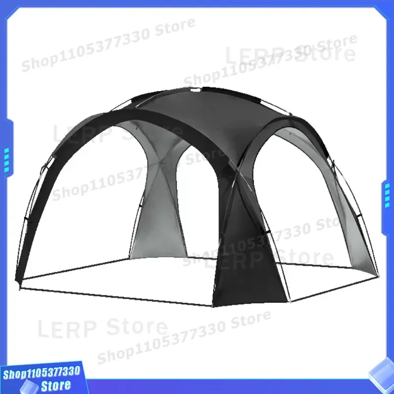 Large Beach Tent UPF50 Plus Self Supporting Awning Waterproof Shading Canopy for Camping Fishing Picnic Backyard Leisure