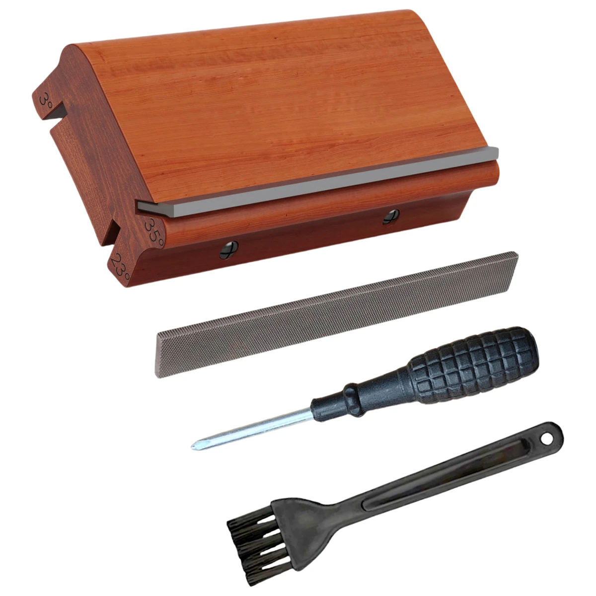 

3 Angles Guitar Fret Dressing File for Efficient Maintenance and Smooth Playing Experience on Guitars Basses and Ukuleles