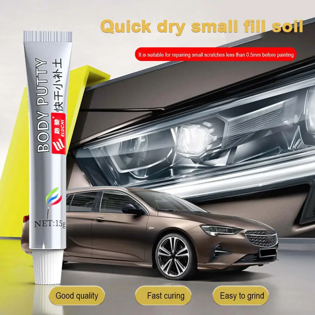 Fast-Drying Car Body Filler Repair Putty Universal Pre-Painting Compound for Automotive Scratches and Dents Scratch Repair Putty