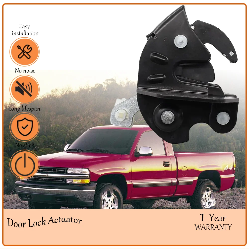 

Rear Door Lock Latch Actuator Compatible With Chevy GMC Pickup Truck Rear Door Lock Assembly oem 10356951,940-140,940140
