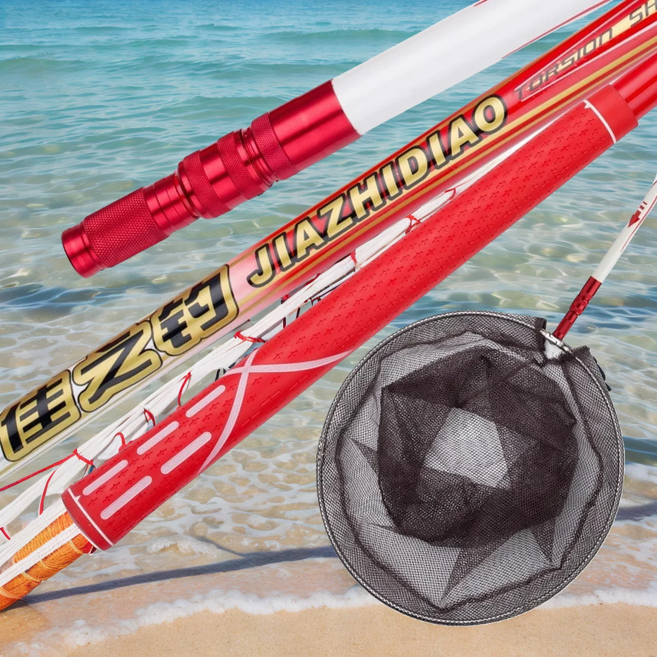

Carp Landing Equipment Tackle Mesh Goods Tool Supplies Wire Tools Sea Scoop Punch Novelties New Network Fishing Net Accessories