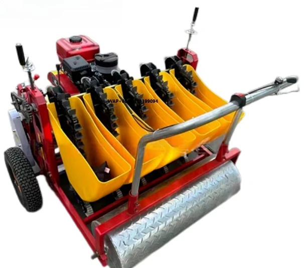 

High Performance Manual Tractor-Mounted Garlic Seeder Machine New Condition Grain Drill Planter Core Motor Transplanters Seeders