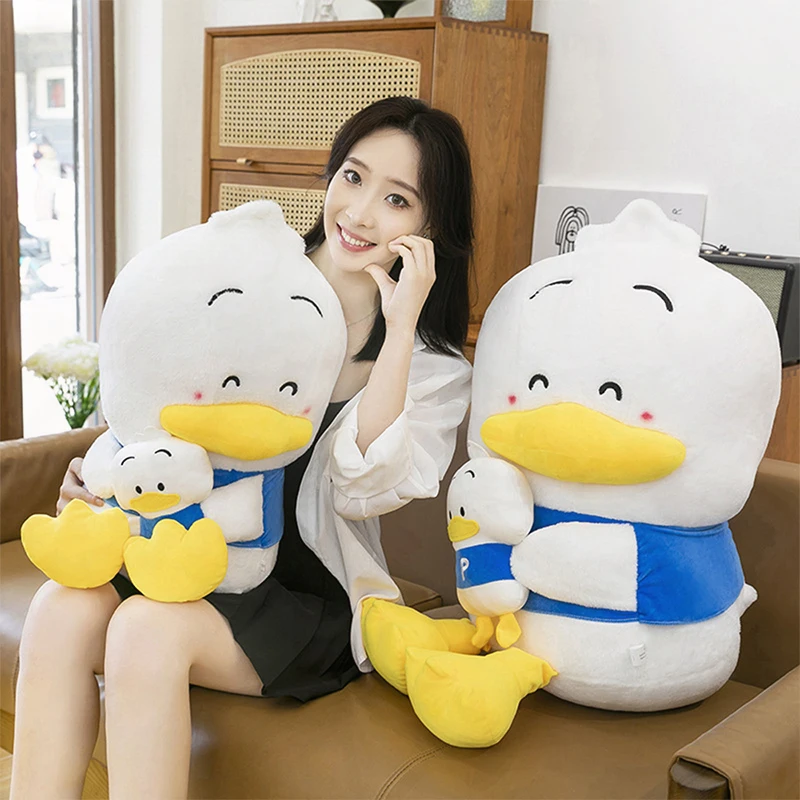 

Кавайная плюшевая игрушка, милая маленькая утка, мягкая кукла для детей, подарок на день рождения, Рождество, мягкая приятная плюшевая игрушка, любимый детский приятель