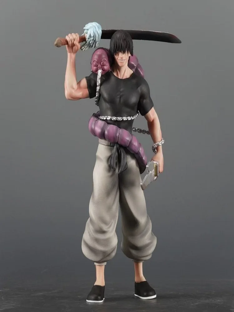Jujutsu Kaisen GK Toji Fushiguro Himmlischer Tyrann Stehende Sammelfigur in Box Desktop-Dekoration für Anime-Hobby-Sammler