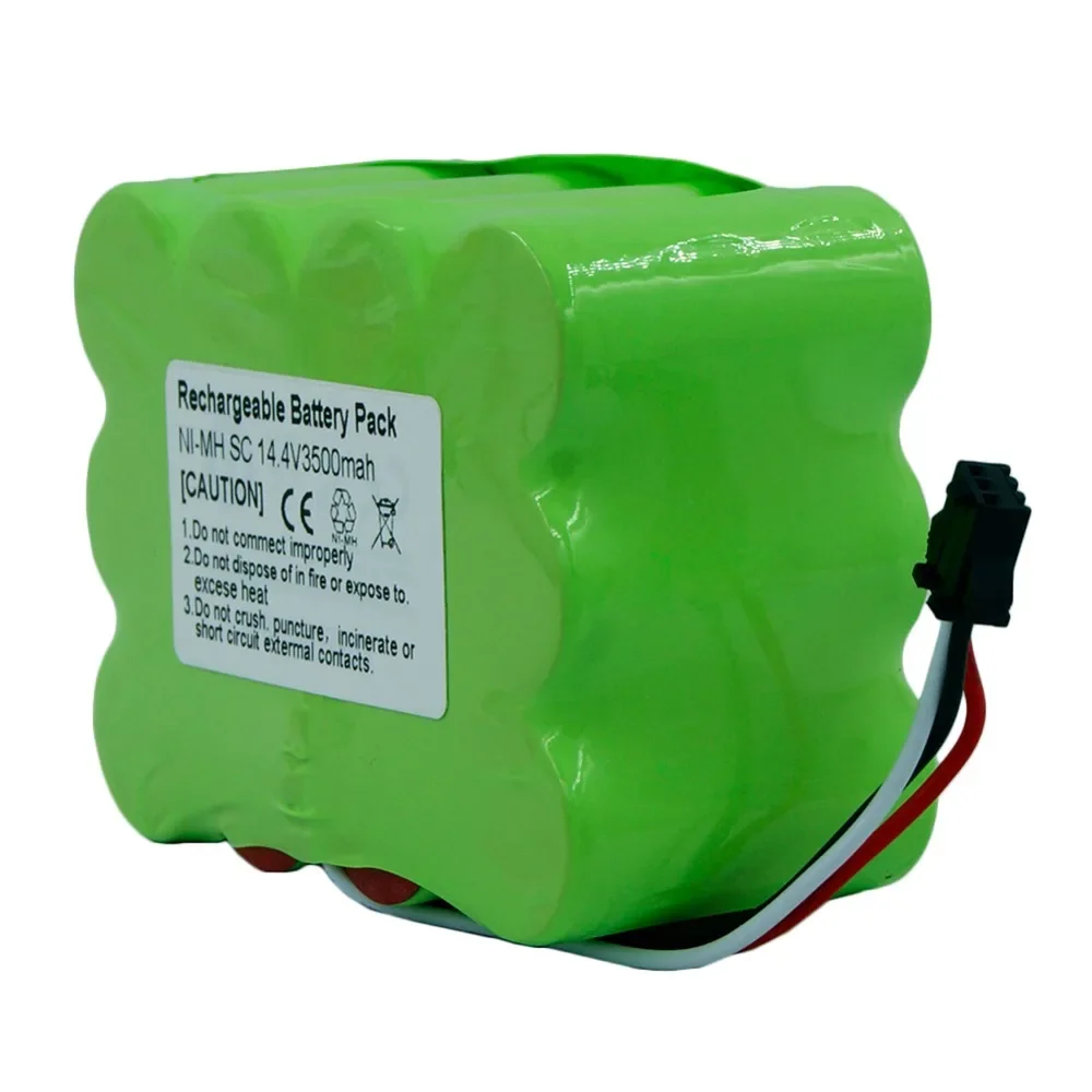 New Type 14.4V SC 3500mAh Ni-MH Vacuum Cleaner battery for KV8 Cleanna XR210 XR510 series Zebot Z520 Fmart R770 S350