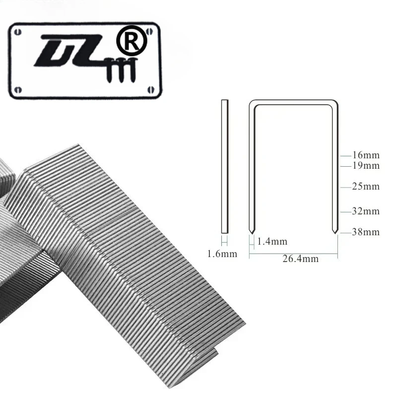 

Upholstery StaplesNails2622mmHeavy Wire Staples U Type ShapedNails forWoodFurniture Household Use Herramientas Binding Tool
