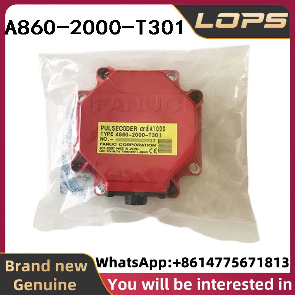 A860-2000-T301 brand new original FANUC motor encoder, welcome to inquire.