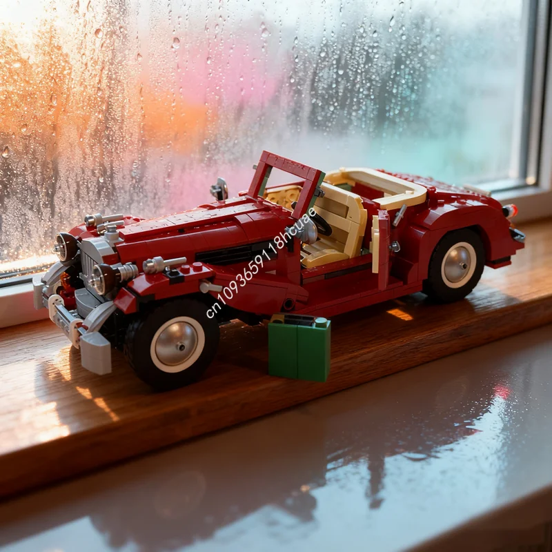 

841pcs MOC DeVille Roadster Creator Experted Model Building blocks Construction Assemble toys DIY Christmas gifts Kids Birthday