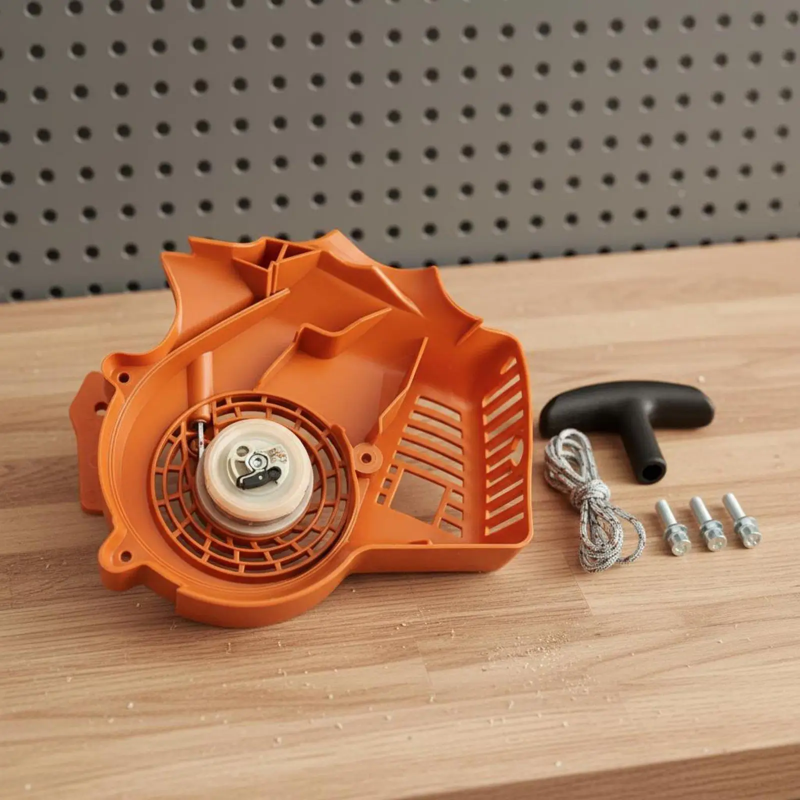 Blower Starter Pull Start Assembly Wear Resistant Engine Part for BG50 Garden Maintenance