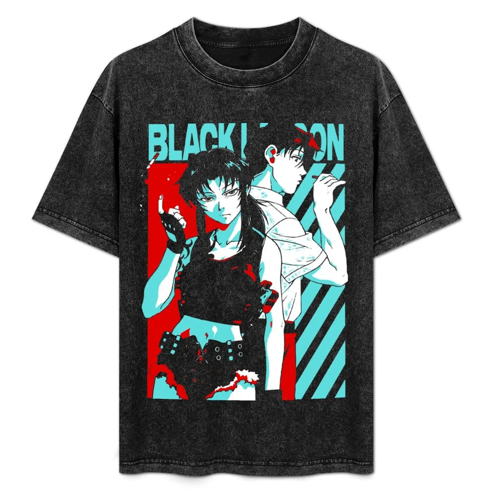 

Black Lagoon T-Shirt anime t shirts for man t shirt man plain man tshirt t shirt designer T-Shirt
