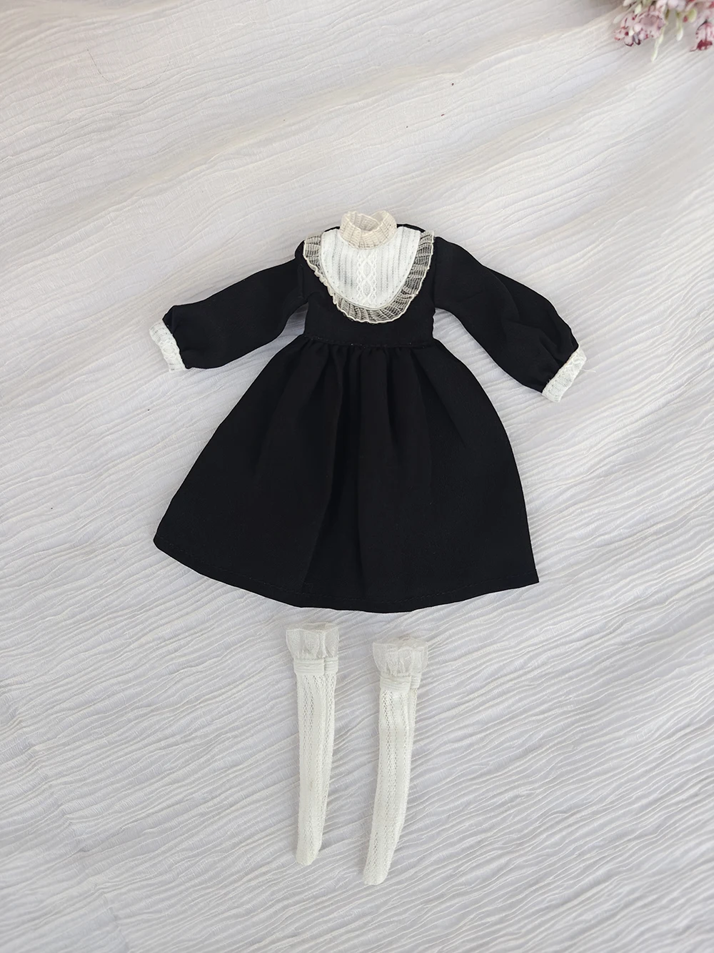 

Одежда для кукол Блайт: различные черные наряды, платья, аксессуары для OB22, OB24, AZON, игрушки для кукол Блайт.