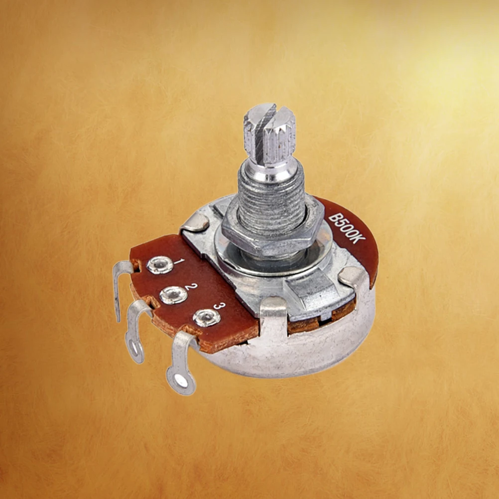 

Large Potentiometer for Tone Control Guitar Amp Electric Bass Volume Audio Potentiometers Full Size