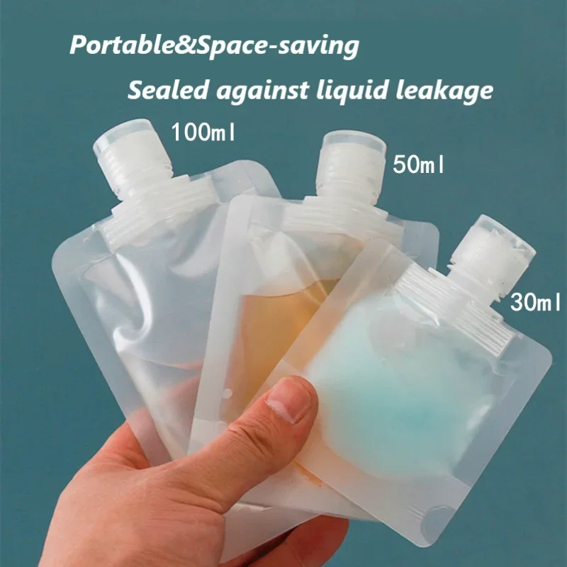 

30Ml/50Ml/100Ml Lotion Sub-Packaging Travel Portable Pouch Outdoor Storage Bag for Shampoo Essence Cleanser