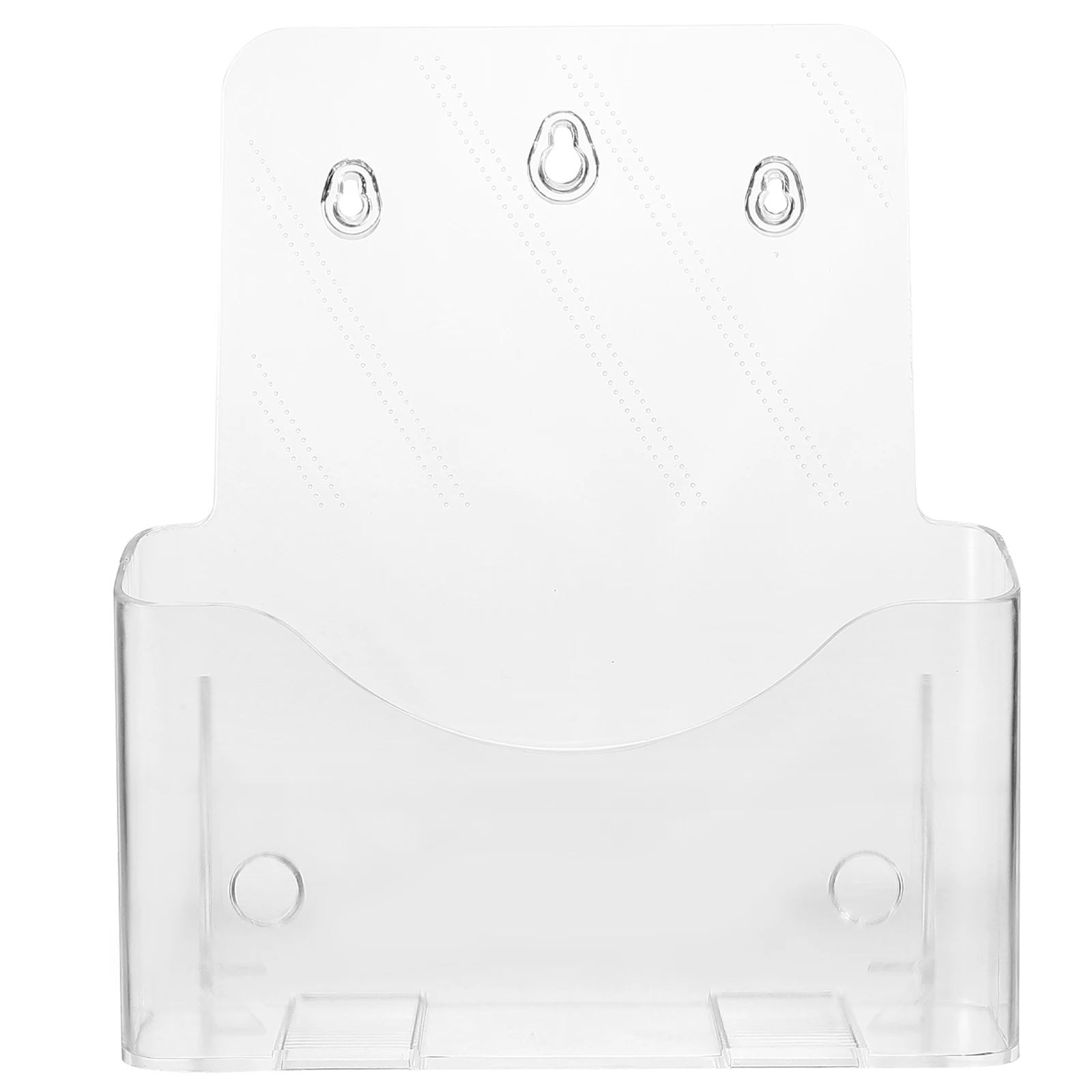 

Acrylic Document Organizer Desktop Stand A4 Paper Storage Rack Brochures Holders Magazine Display Stand For Office Study Room