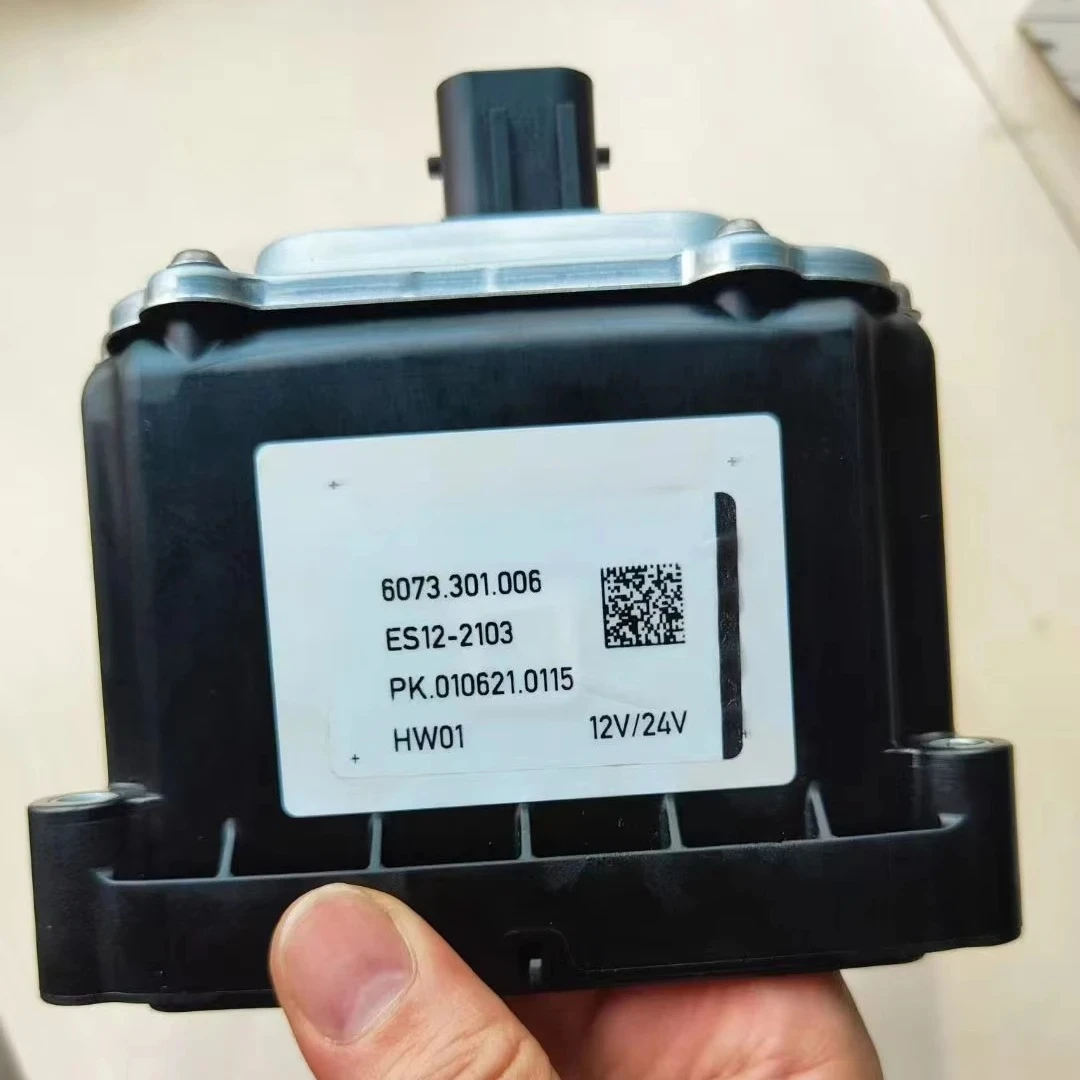Genuine ZF transmission TCU/TCM 6073.301.006 with program, suitable for 4BP210 and 4BP230 wheel loaders.