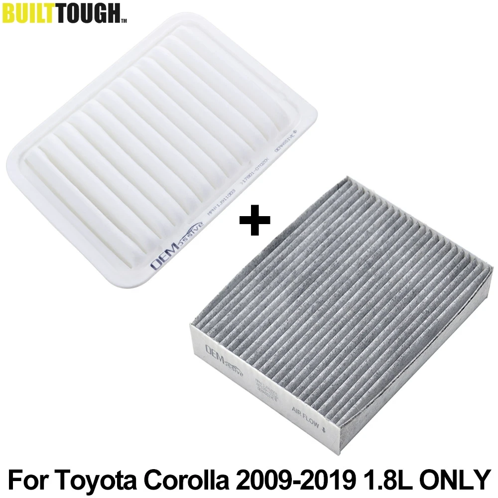 Engine Cabin Air Filter For Toyota Corolla E140 E170 2009 2010 2011 2012 2013 2014 2015 2016 2017 2018 2019 1.8L 2ZR-FE 2ZR-FAE