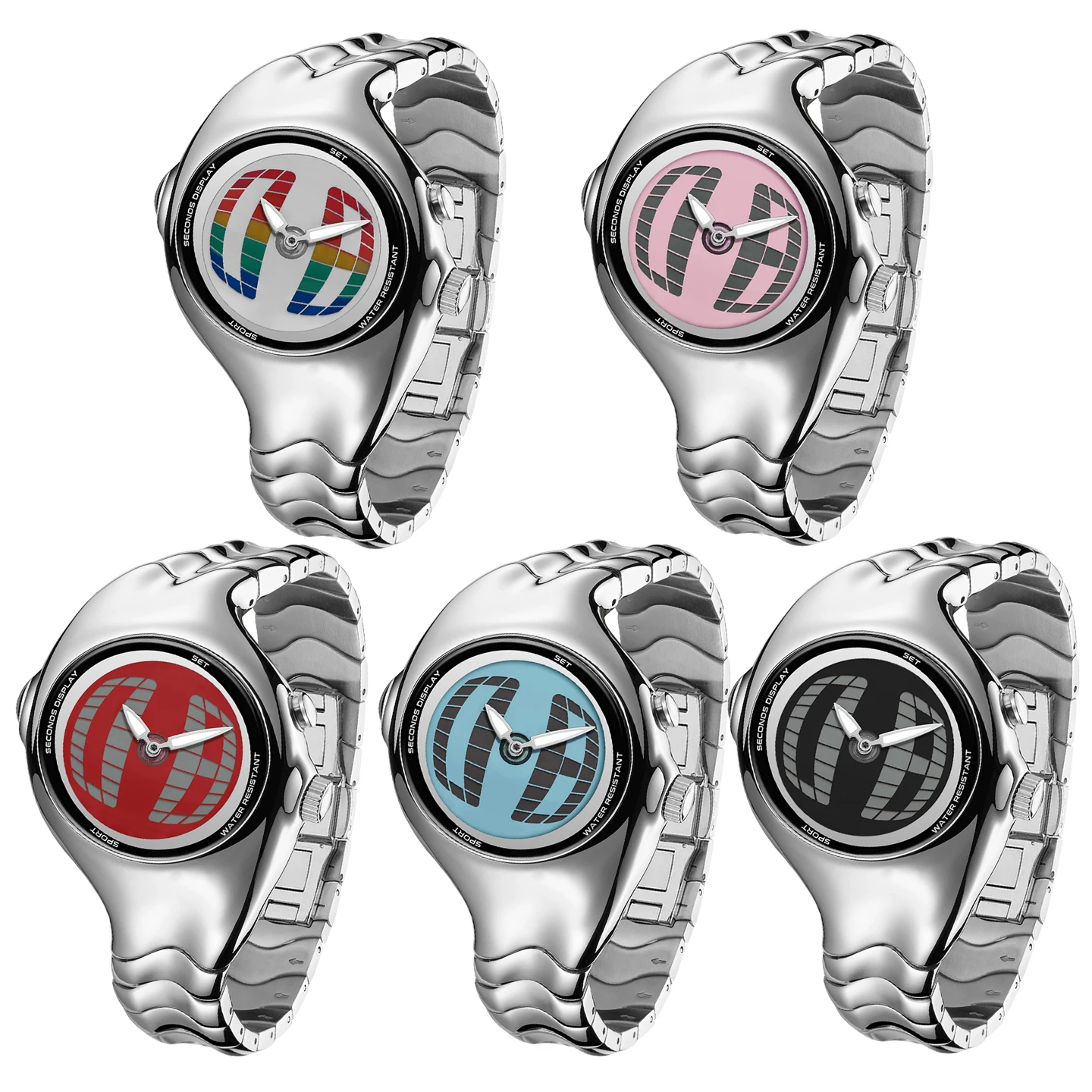 جديد جودة عالية الملتوية الساعات Y2K ساعة رقمية الرجال مقاوم للماء كوارتز ساعات المعصم الذكور ساعة Relogio Masculino انخفاض الشحن