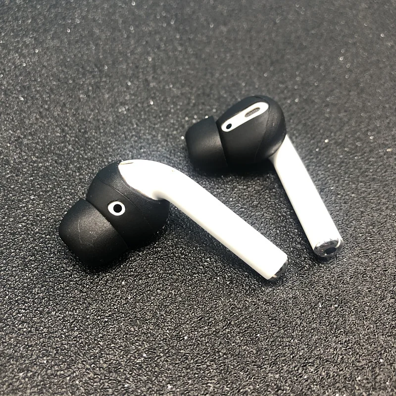 Etui nauszniki do słuchawek Airpods 1/2 bezprzewodowe słuchawki Bluetooth Iphone osłony silikonowe czapki etui na słuchawki nauszniki wkładki